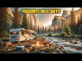 RV CAMPING in YOSEMITE: 4 Days of Adventure in Nature![2024]