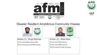 Disaster Resilient Amphibious Community Houses