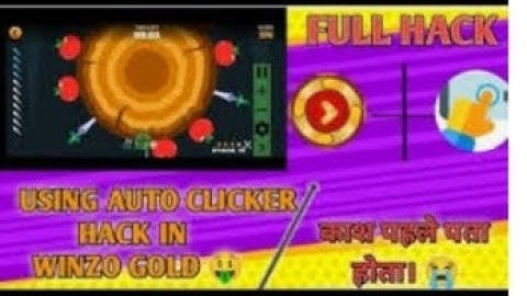 winzo auto clicker trick