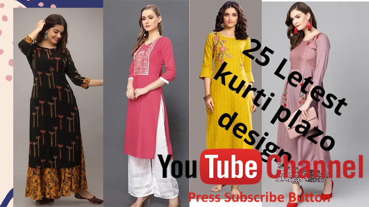 Latest kurti plazo design 2020💖💖!! Best latest matching design 2020