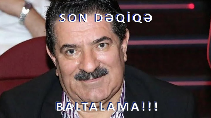 SON DƏQİQƏ! AĞADADAŞ AĞAYEV BALTA İLƏ TANIŞINA XƏSARƏT YETİRDİ!