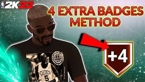 HOW TO GET 4 EXTRA BADGES ON ALL YOUR BUILDS! NBA 2K22 ENG