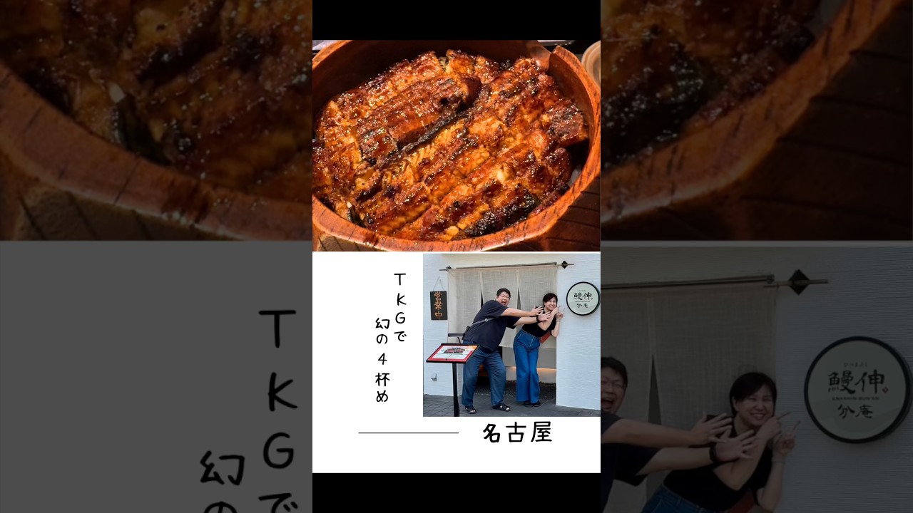【名古屋グルメ】そのまま食べてもめちゃくちゃおいしいのにひつまぶしの定番の食べ方から更に進化！4つ目の食べ方！　#pr