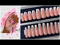 HOW I CREATE V TIP PRESS ON NAILS FOR MY BUSINESS AND PACKAGE THEM FOR SHIPPING | DYS NAILS LONDON