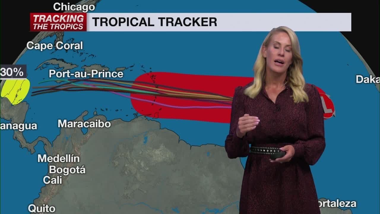 Tracking The Tropics: Storm Expected to Form in the Atlantic soon - YouTube