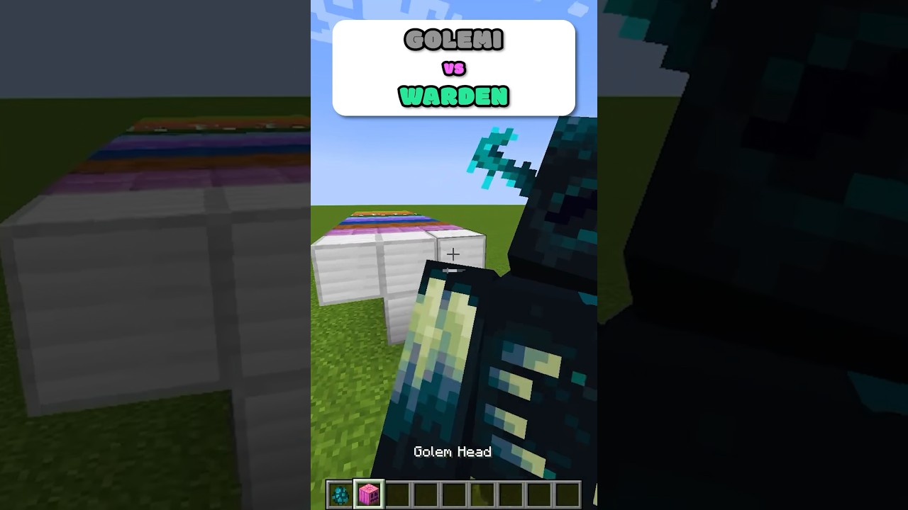 Svaki Golem u Minecraftu vs Warden!
