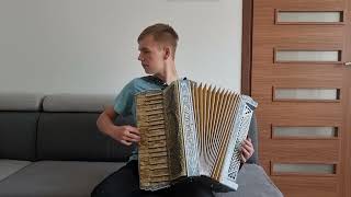 Video thumbnail of "Jedna droga przez wieś /polka/- akordeon Settimio Soprani 120"