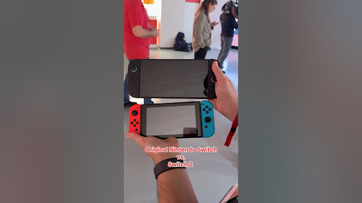 Original Nintendo Switch vs. Nintendo Switch 2 #switch2 #nintendo
