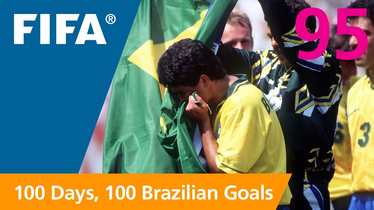 100 Great Brazilian Goals 95 Bebeto Usa 1994 Youtube
