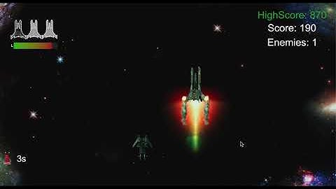 I extended the GameDevHQ Space Shooter tutorial with my own mechanics.