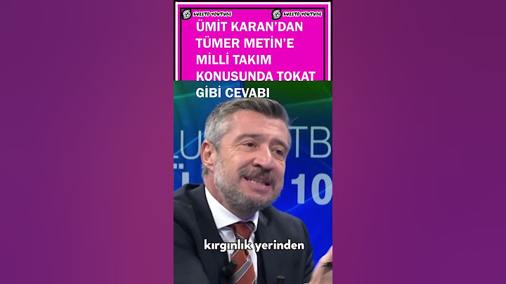 Ümit Karan'dan Tümer Metin'e TOKAT GİBİ Cevap! 😱 Milli Takım Eleştirisi Canlı Yayında Gündem Oldu!