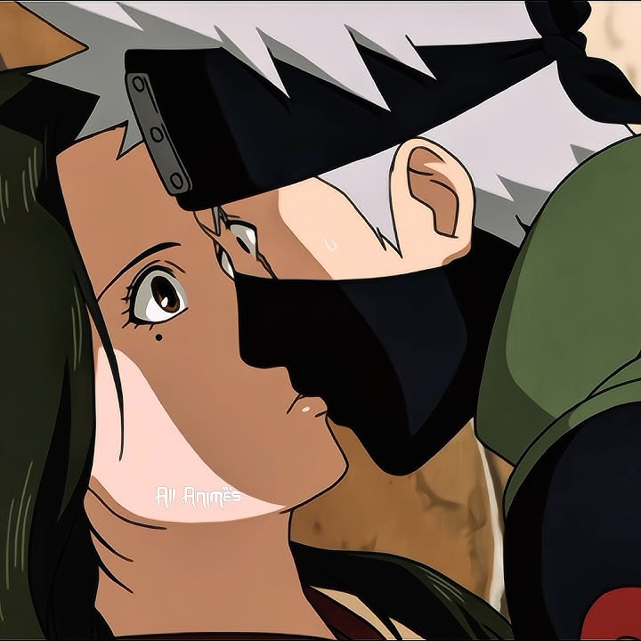Kakashi’s First kiss❤️😎.