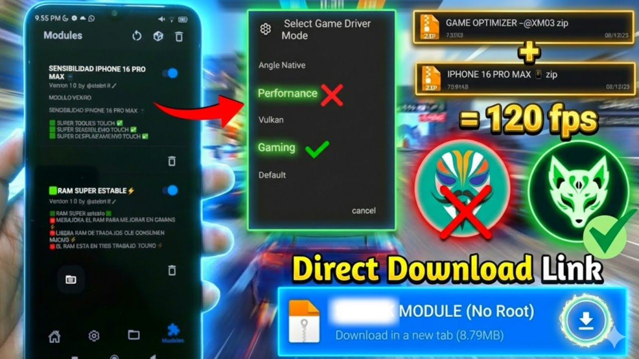 Unlock 120Hz + 120 FPS (No Root) | Ultimate Android Overclock