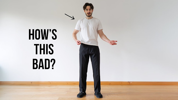 Why You Look Bad In T-shirts