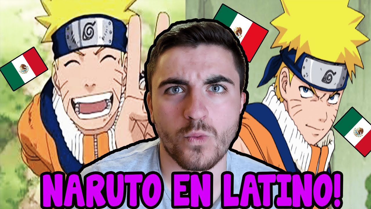 ESPA OL REACCIONA A LAS VOCES De NARUTO SHIPPUDEN En LATINO 