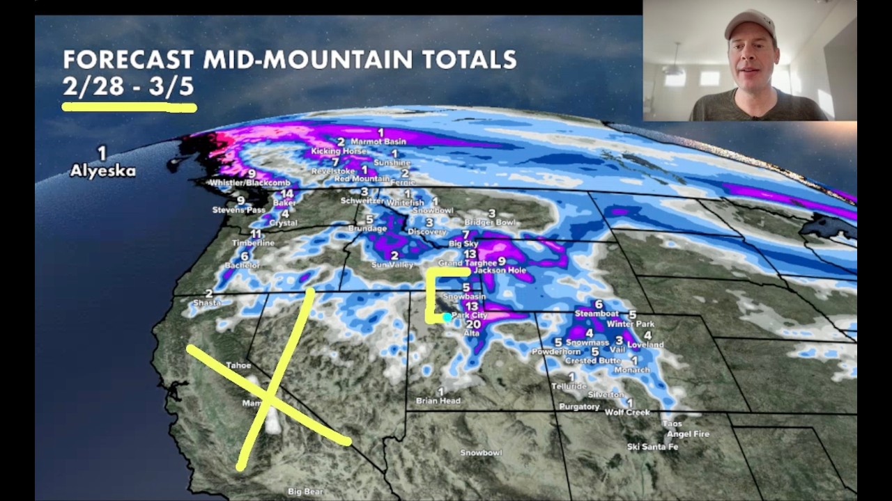Mountain Weather Update 2/28, Meteorologist Chris Tomer