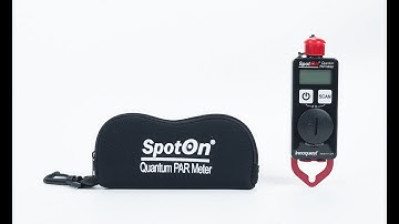 SpotOn Quantum PAR Meter with DLI built in. 45 Secs.