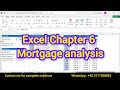 Excel Chapter 6 Hands-On Exercise - Mortgage analysis (pc mac) | Exp22_Excel_Ch06_Hoe - Mortgage 1.3