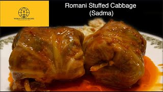 How To Make Romani Stuffed Cabbage Called Sadma aka (Golumpki)