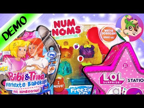 NUM NOMS Freezie Pops L.O.L. SURPRISE aur Bibi & Tina bath bombs surprise ke saath, Blind Bags