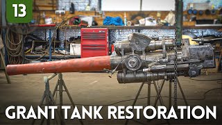 WORKSHOP WEDNESDAY: Reassembling the 75mm on a rare WW2 Grant Tank