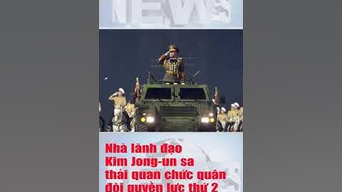 Chủ tịch Kim Jong un sa thải quan chức quân đội quyền lực thứ 2 của Triều Tiên #shorts