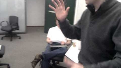 Jmol Kinect first working experiment