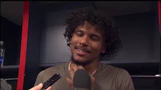 Jalen Green talks about his career tying 42 points in Rockets win