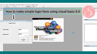 How To Create Login Form in visual basic 6.0 | Student Login Form Using Visual Basic 6 0 | VB 6.0