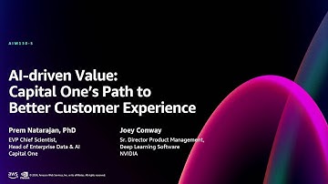 AWS re:Invent 2024 - AI-driven value: Capital One
