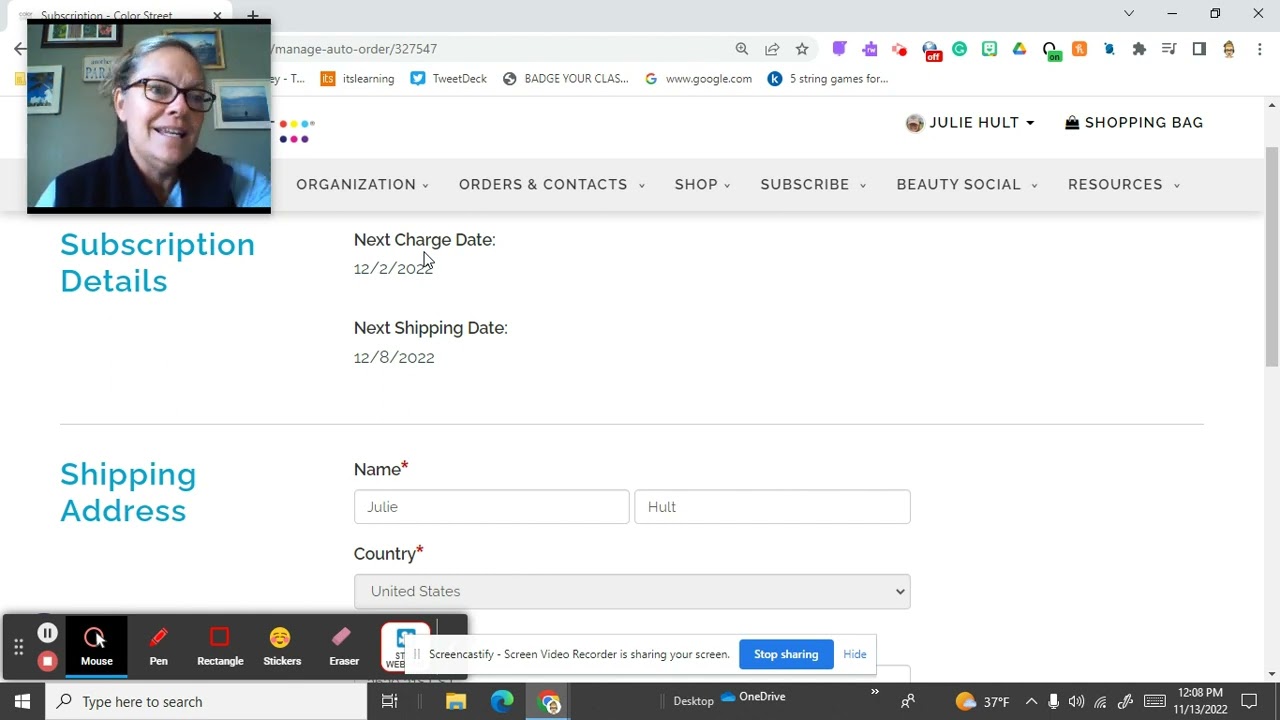Color Street Subscription Box