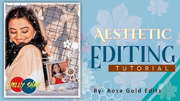 Aesthetic Editing Idea for Fanpage || Picsart Editing Tutorial || Fanpage Editing Idea • #hellyshah
