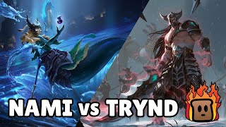 Lvl 9  Nami vs Tryndamere | Guide | Path of Champions