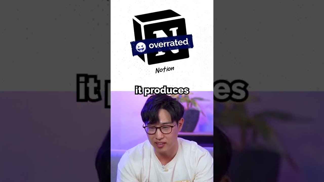 Notion is... overrated?
