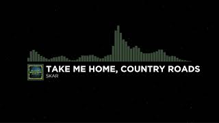 Skar  Take Me Home Country Roads metal Cover  Visualizer
