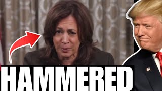Kamala DRUNK AS HELL in first address since LOSING