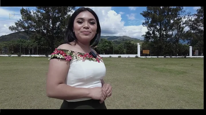 Heidy Pereira participante del Certamen Seorita Ci...