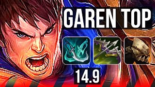 GAREN vs ILLAOI (TOP) | 6 solo kills, Legendary, 12/2/5 | EUW Master | 14.9