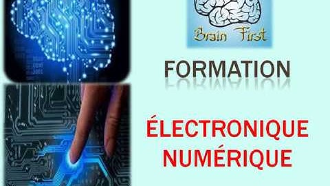 1 Formation électronique numérique - les portes logiques