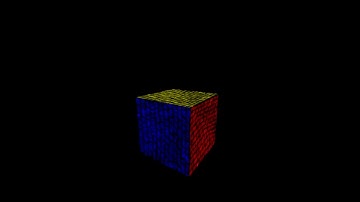 Rewritten Love2d 3d texture mapped cube