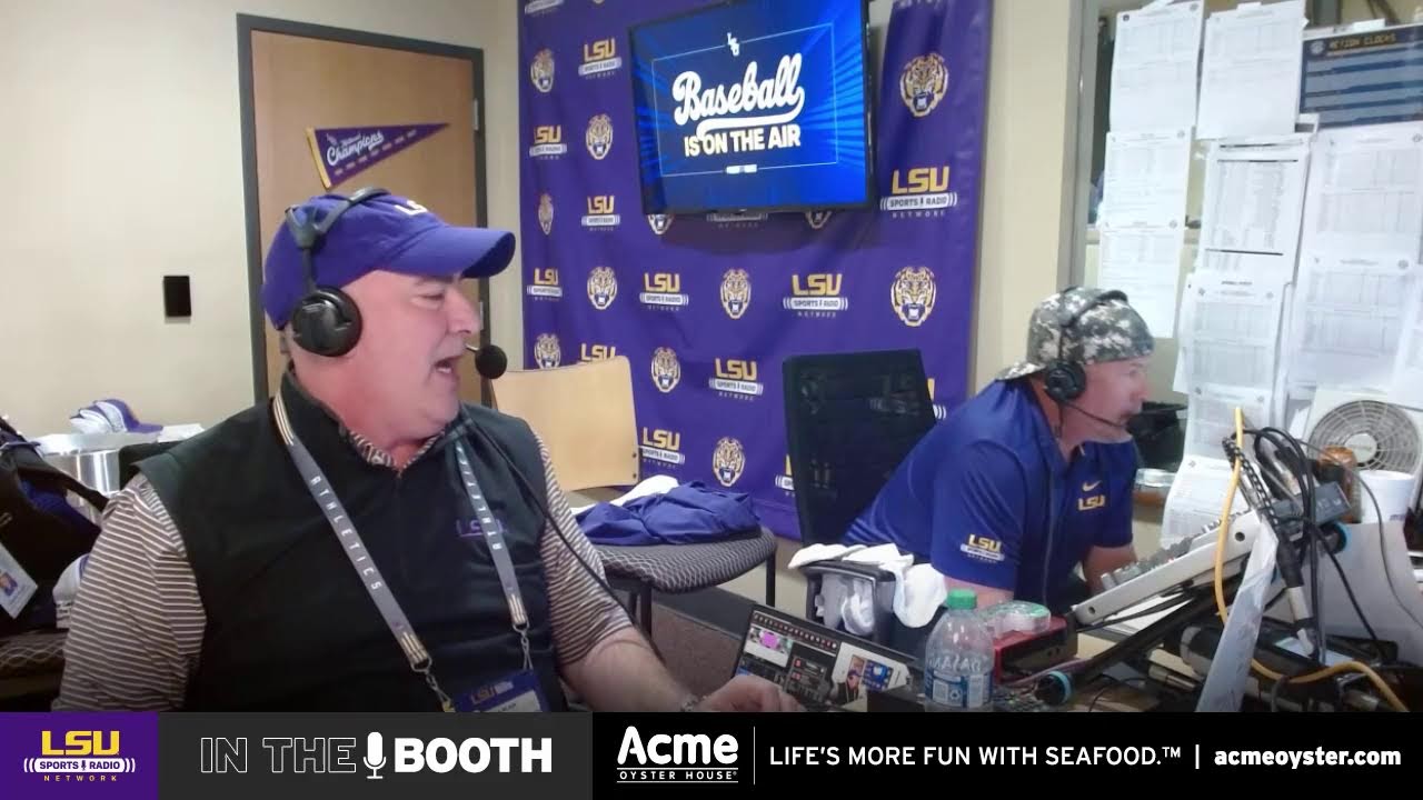 In the booth with lsu radio youtube