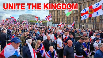 🇬🇧Unite the Kingdom 🏴󠁧󠁢󠁥󠁮󠁧󠁿 London Sees One of the LARGEST Crowds Ever.!