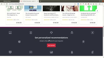 Udemy Home Page Clone: Live Coding using Tailwind CSS. [ Part 5 ]