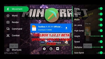 TOOLBOX FOR MCPE 1.17.11 CRASH FIXED BETA UPDATE  BY FARIZ MCPE