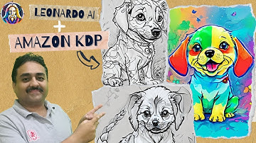 How to Use AI to Create Coloring Books for Amazon KDP | Leonardo AI Tutorial