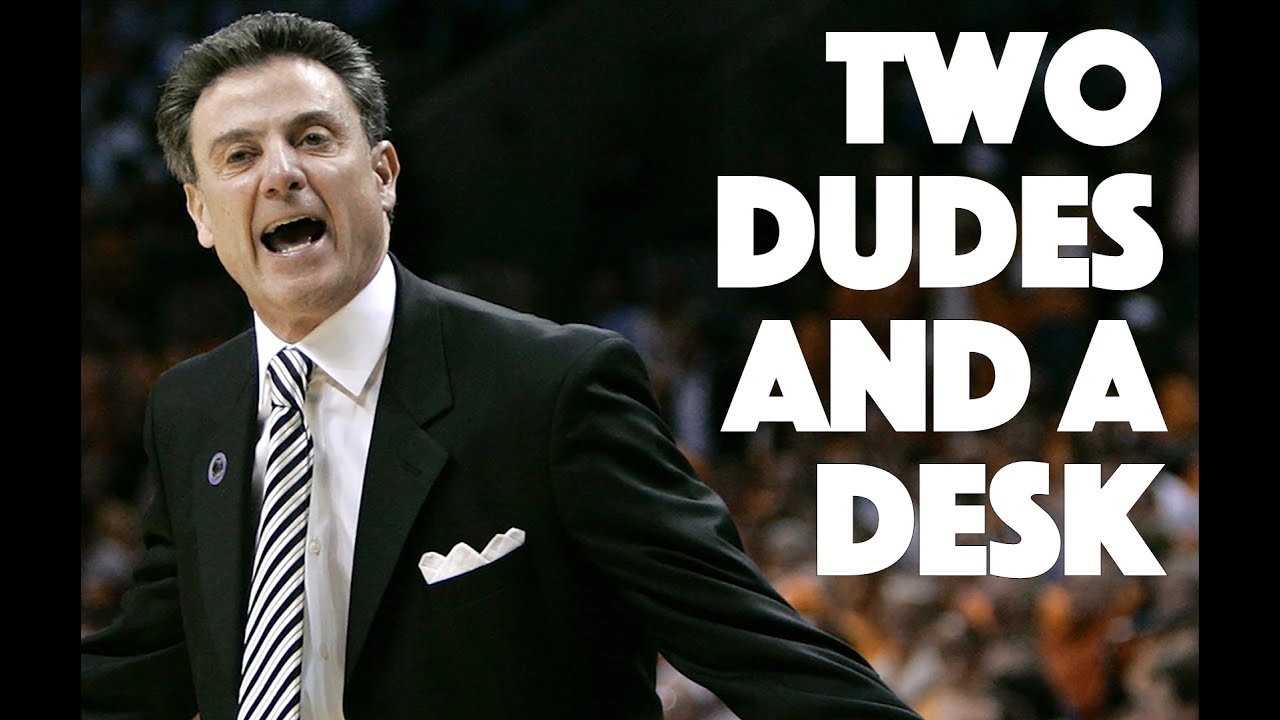 newspaper mockup RICK PITINO OUSTED - Two Dudes And A Desk - Sports Recap #2 (9/29/2017)