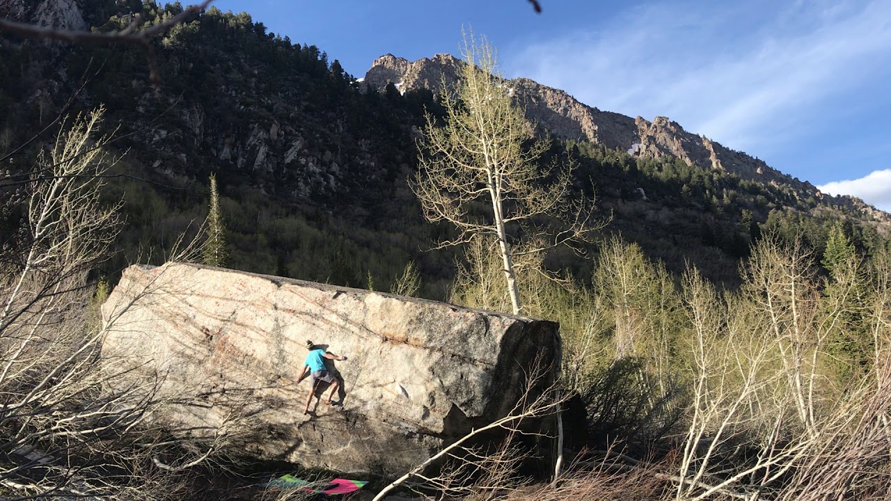 Little Cottonwood Canyon BoulderingI Am Sam YouTube