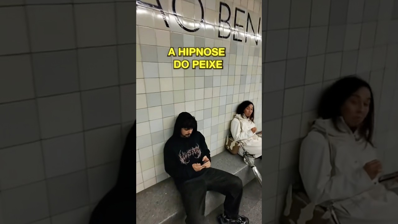 A HIPNOSE DO PEIXE 🤣 (PRANK)