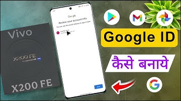 Vivo X200 FE Add Google Account | vivo x200 fe me Gmail id Kaise Banaye