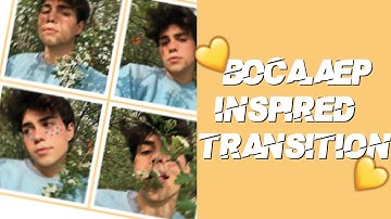 boca.aep inspired transition | alight motion tutorial